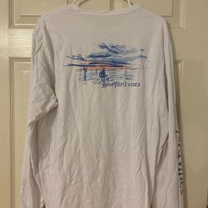 women’s vineyard vines long sleeve pocket tee